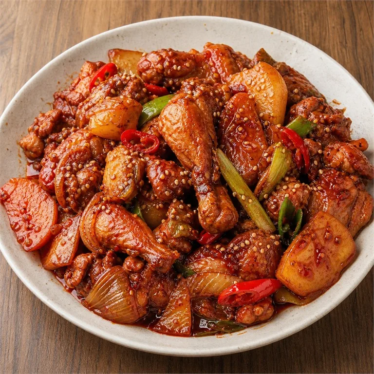 매운찜닭