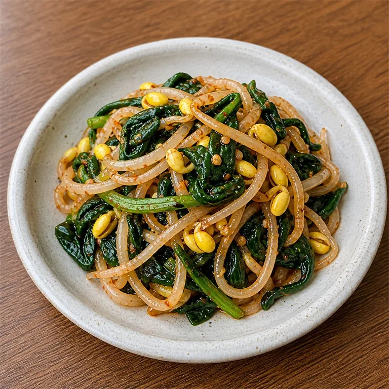 매운콩나물시금치