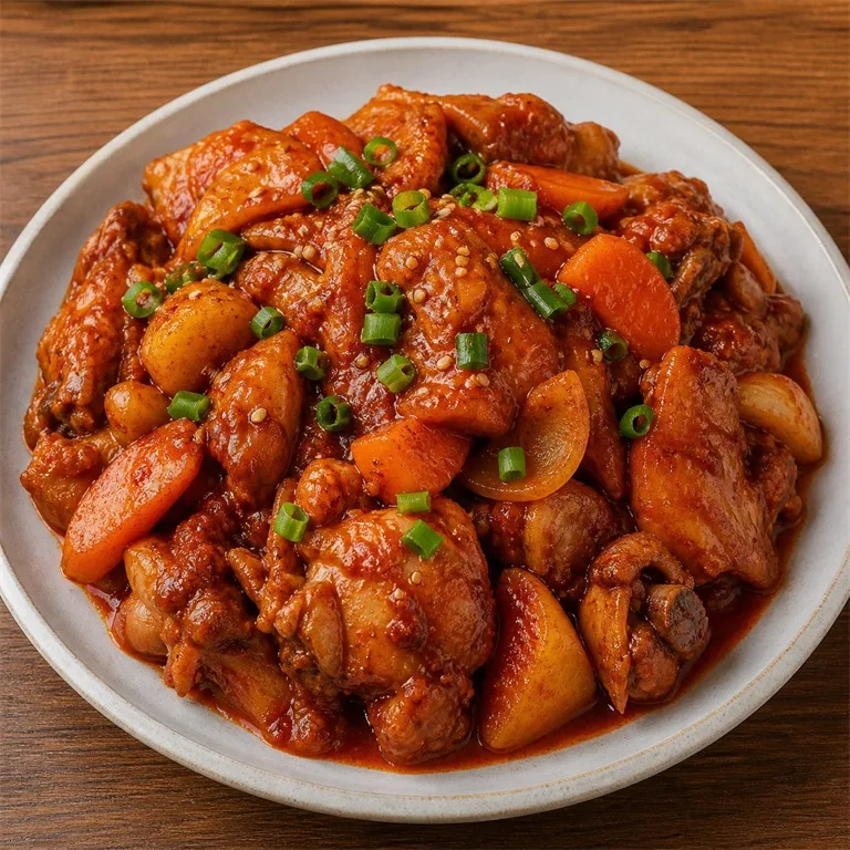 매콤닭도리