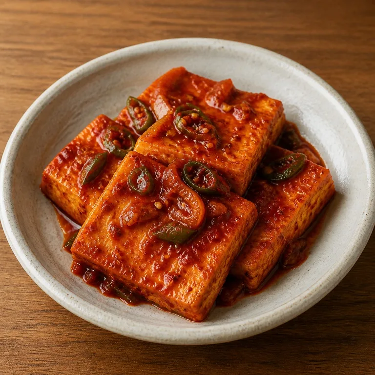 매콤두부조림