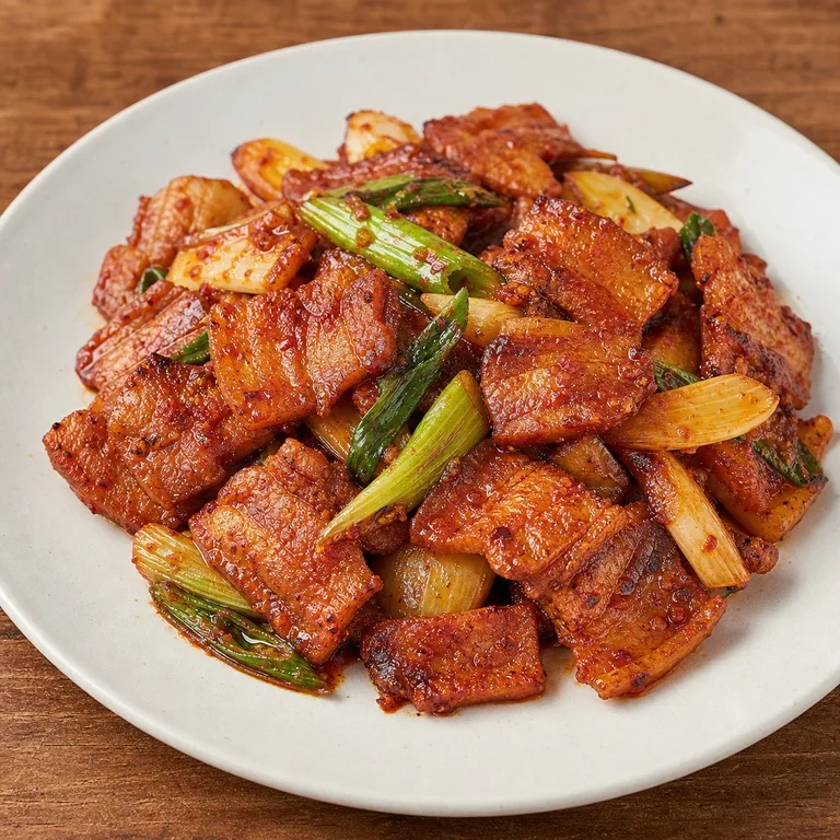 매콤삼겹