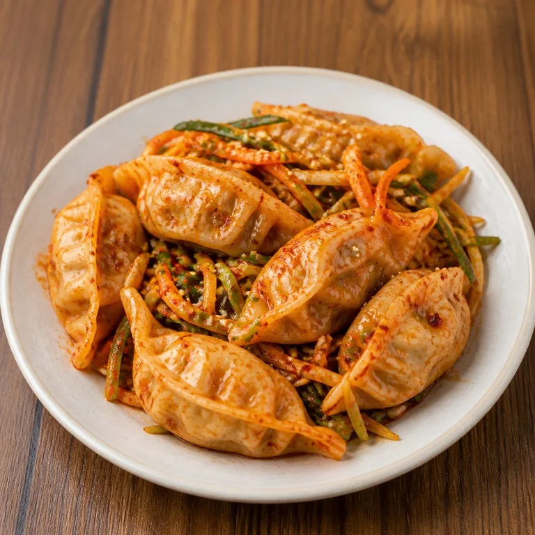 매콤새콤비빔만두