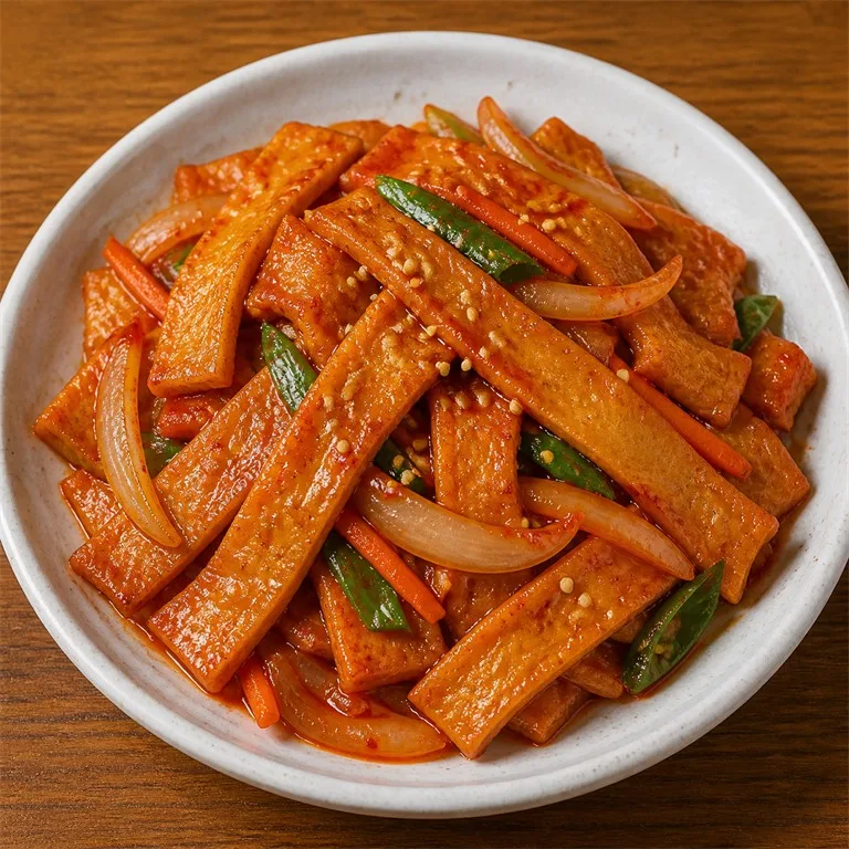 매콤어묵볶음