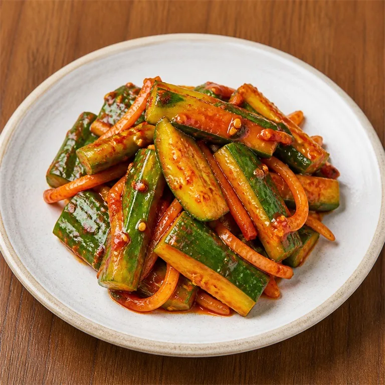 매콤오이무침
