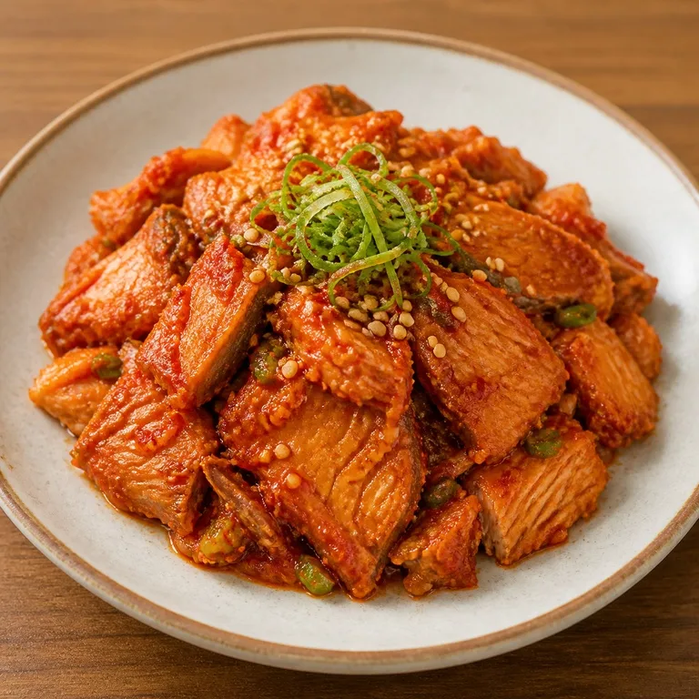 매콤참치