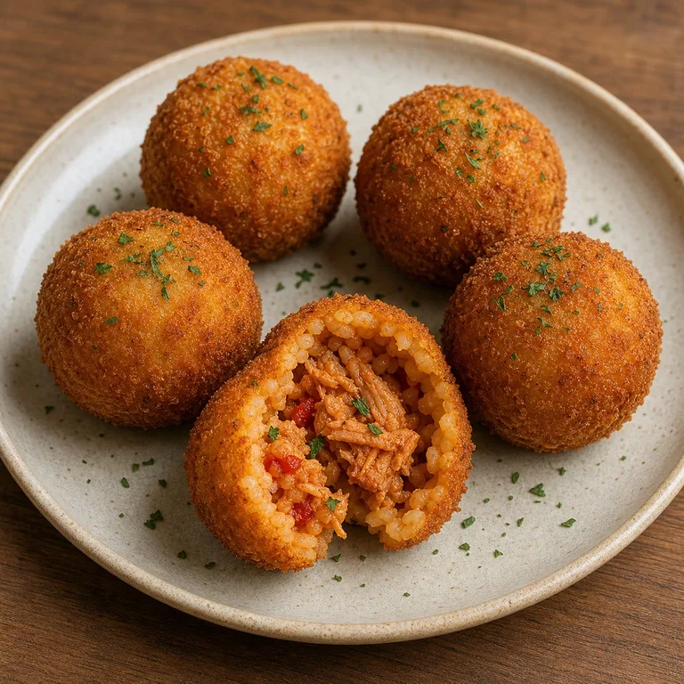 매콤참치아란치니