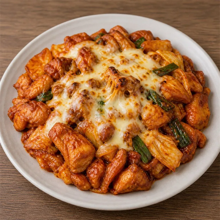 매콤치즈닭갈비