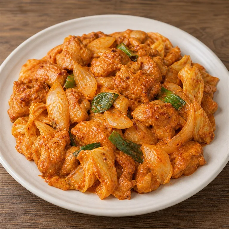 매콤크림닭갈비
