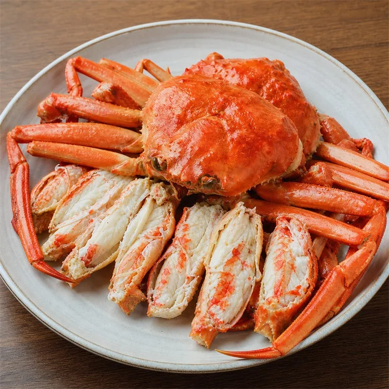 Kepiting Salju Merah Kukus