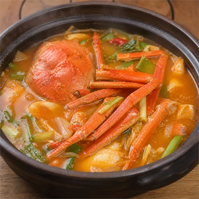 Sup Kepiting Salju Merah