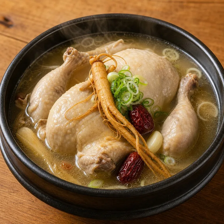 ไก่ตุ๋นโสมแดง