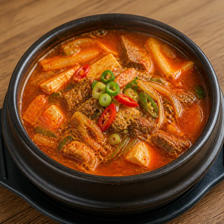 화산폭발뚝배기