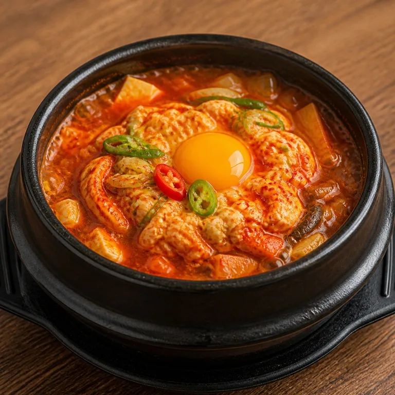화산폭발뚝배기계란