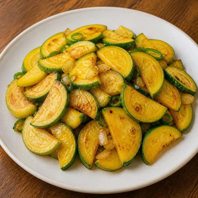 Tumis Zucchini Emas