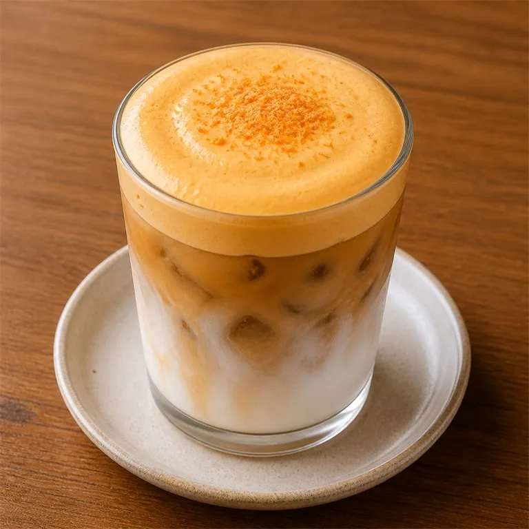Latte Krim Keju Kuning