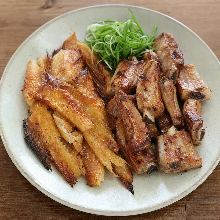 Ikan Pollack Kering dan Galbi