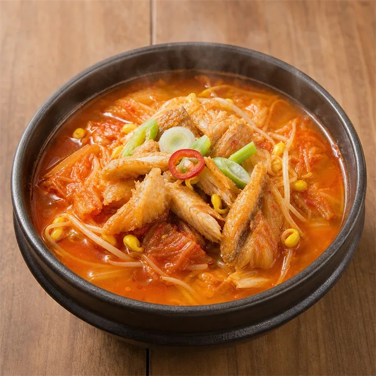 황태김치콩나물국