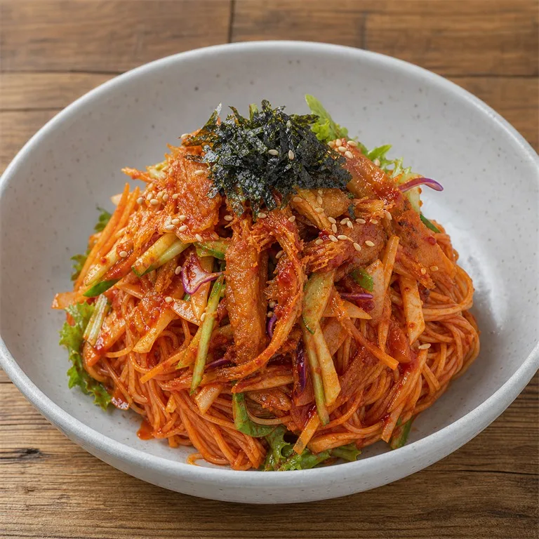 황태비빔국수