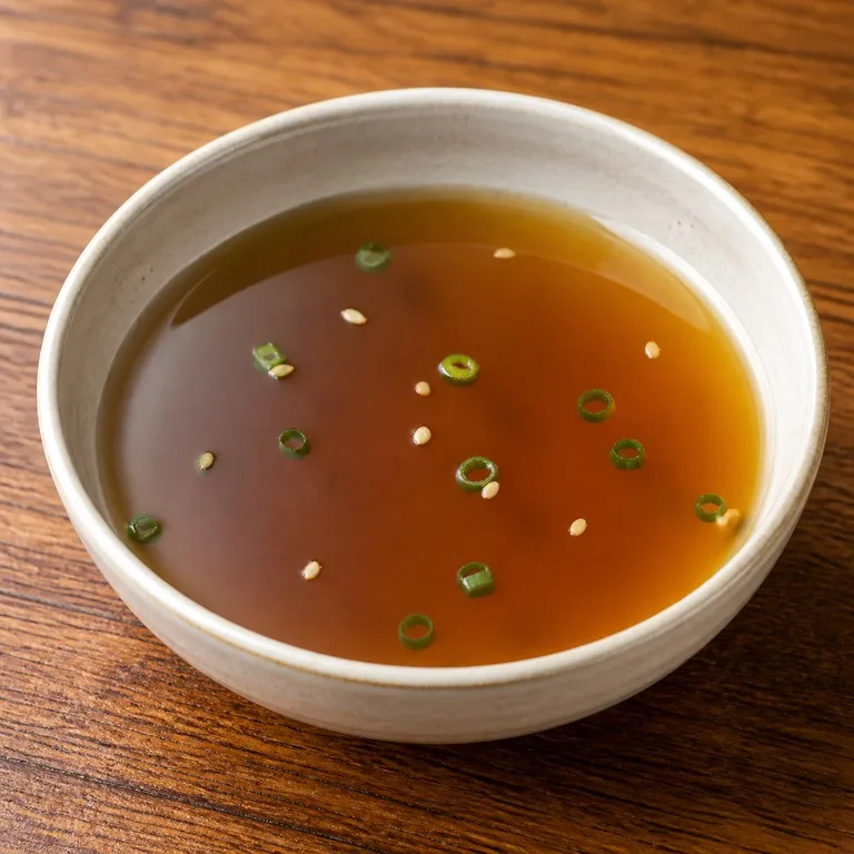 훈연멸치간장육수