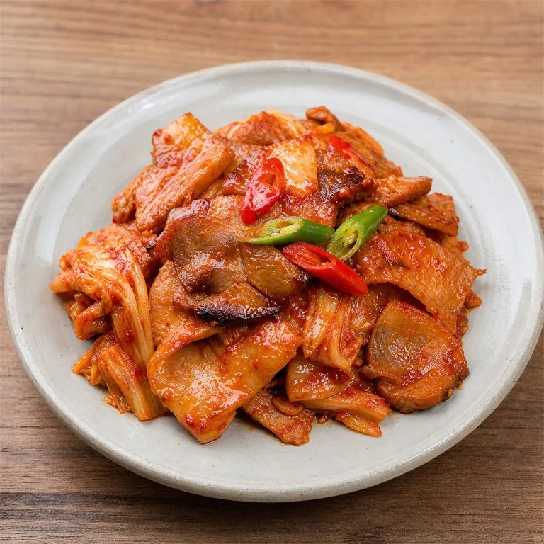 훈제목살김치짜글