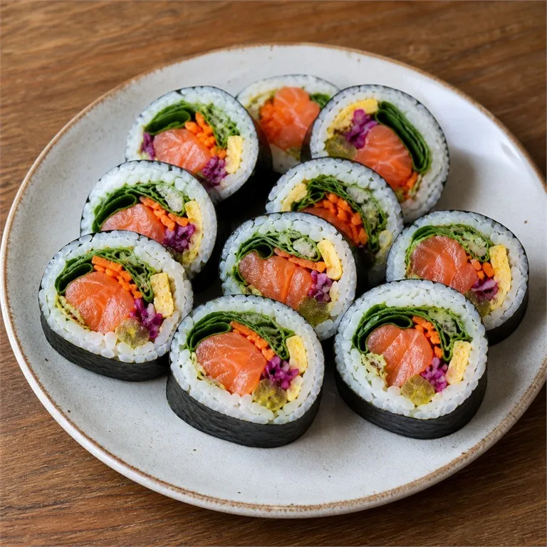 훈제연어김밥