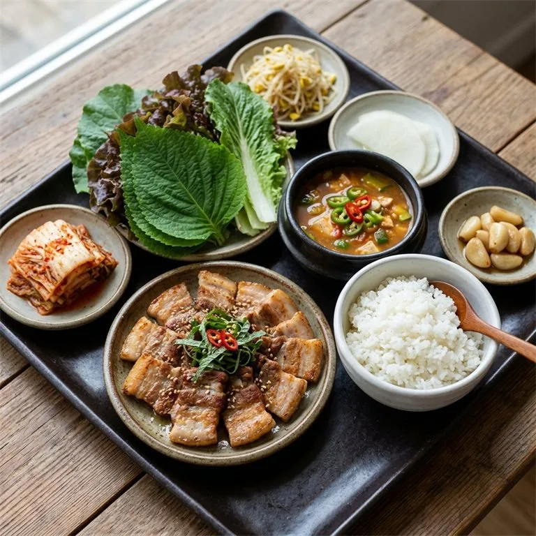 បាយរុំសាច់ជ្រូកបីជាន់