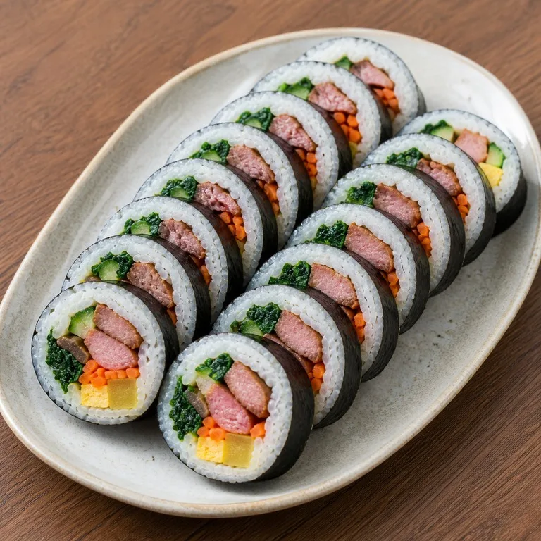 훈제오리김밥