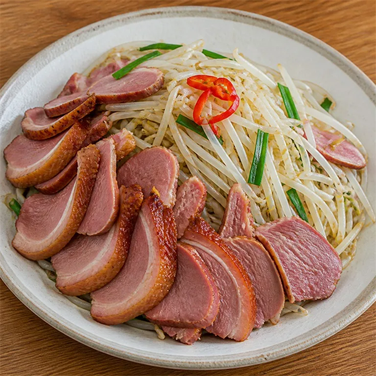 燻製合鴨ともやし