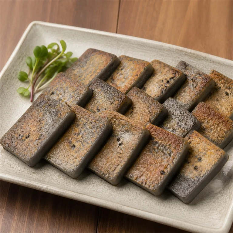 黒豆腐焼き