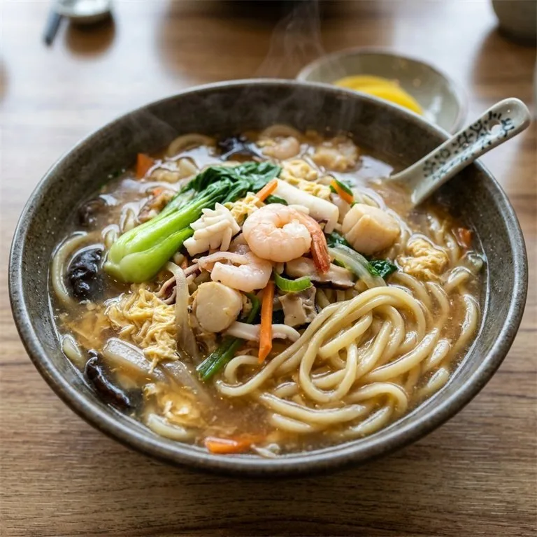 ស៊ុបមីគ្រឿងសមុទ្រ
