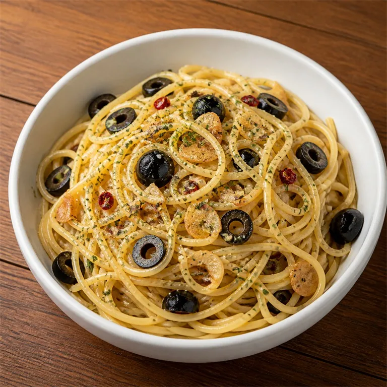オリーブパスタ