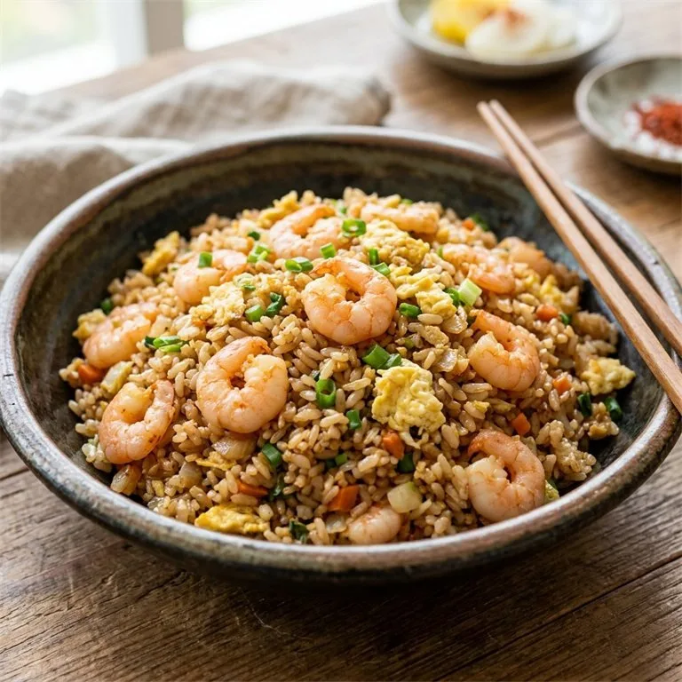 ข้าวผัดกุ้งไข่