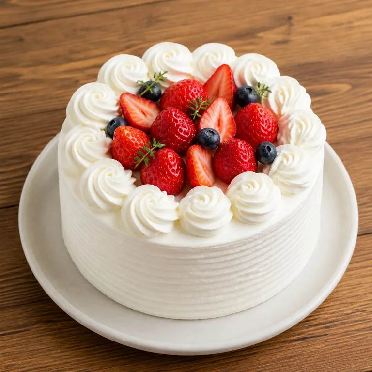 中ケーキ