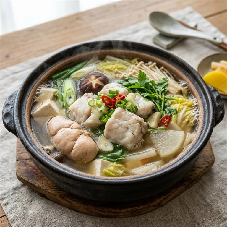 ซุปปลาคอดสดน้ำใส