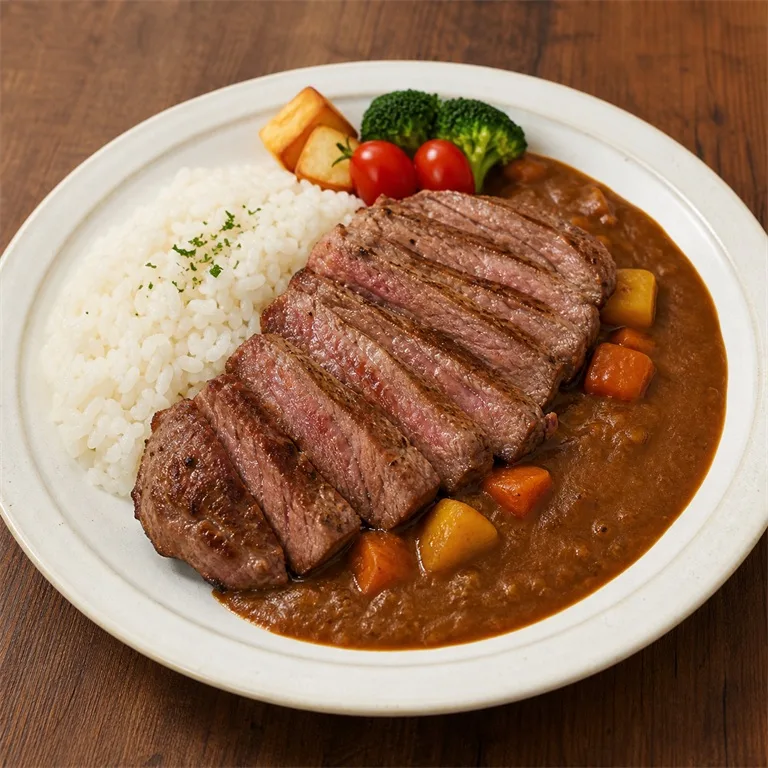 ステーキカレー