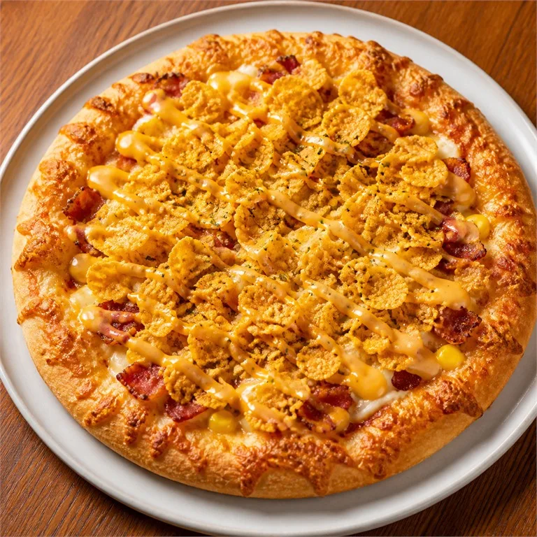 크런치골드피자