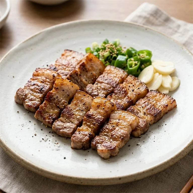 หมูสามชั้นดิบ