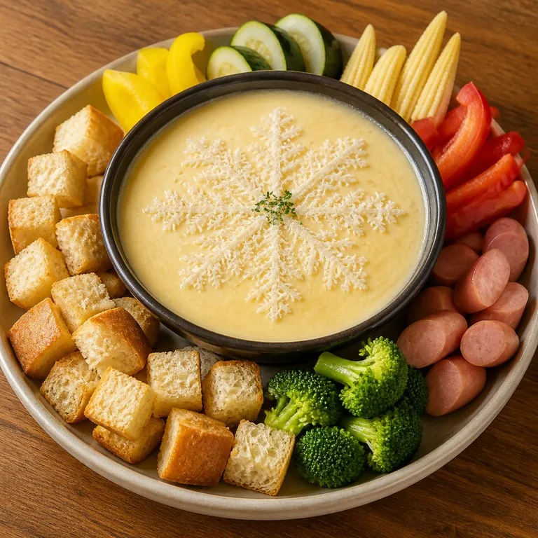 퐁듀눈꽃치즈