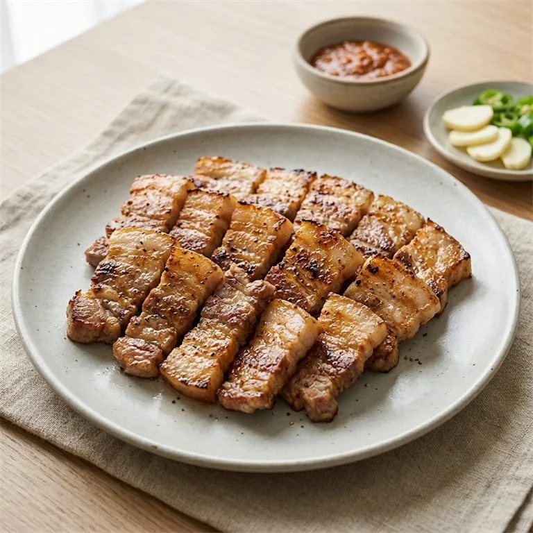 หมูสามชั้นดิบ