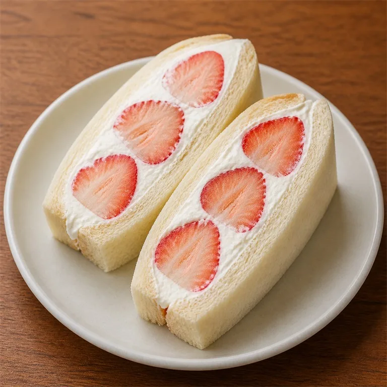 Sandwich Stroberi