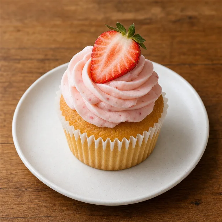 Cupcake Stroberi