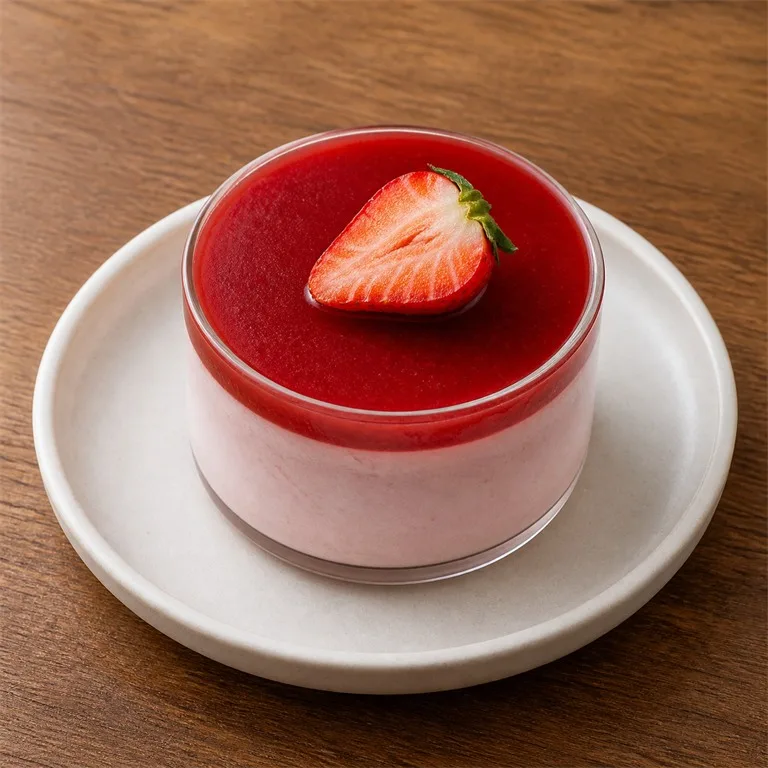 Puding Stroberi
