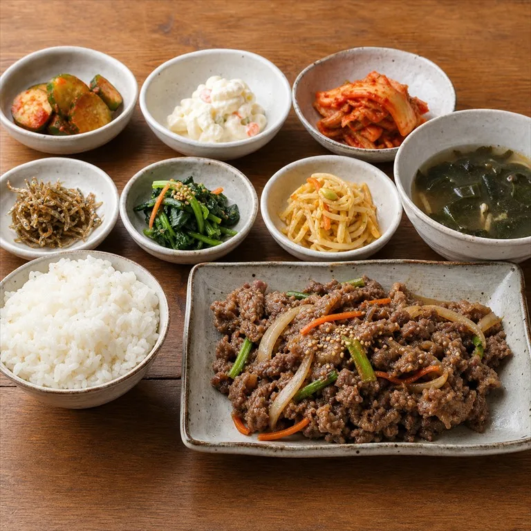 ข้าวกล่องจัดเต็มบุลโกกิ