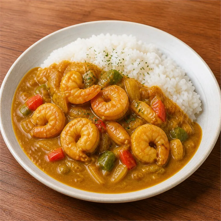 แกงกะหรี่กุ้ง