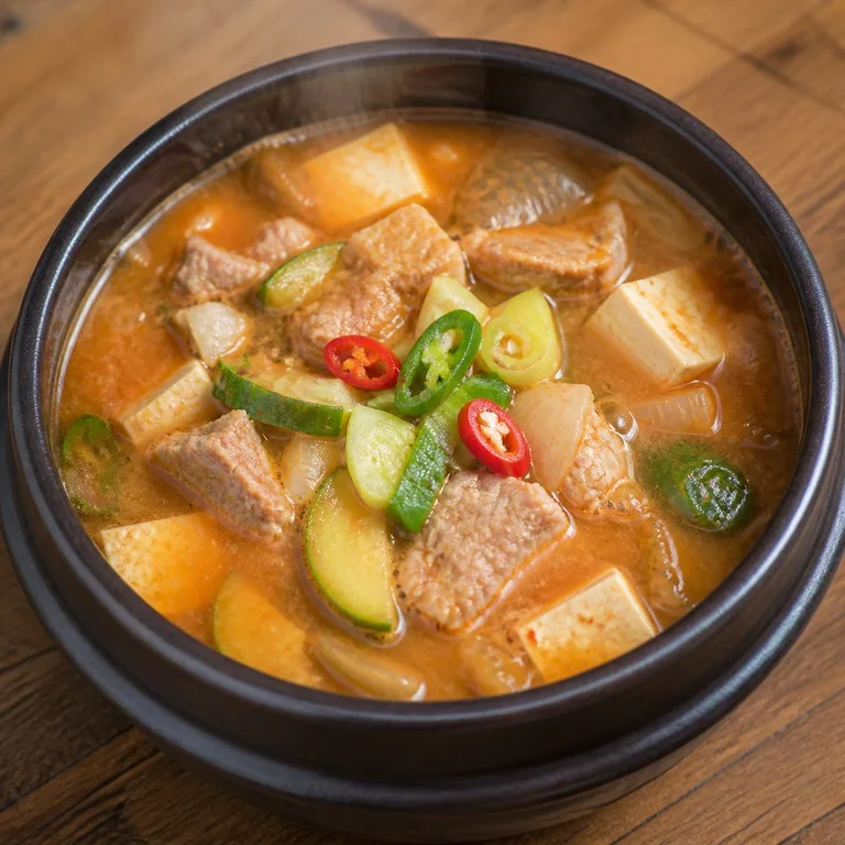 แกงเต้าเจี้ยวหมู