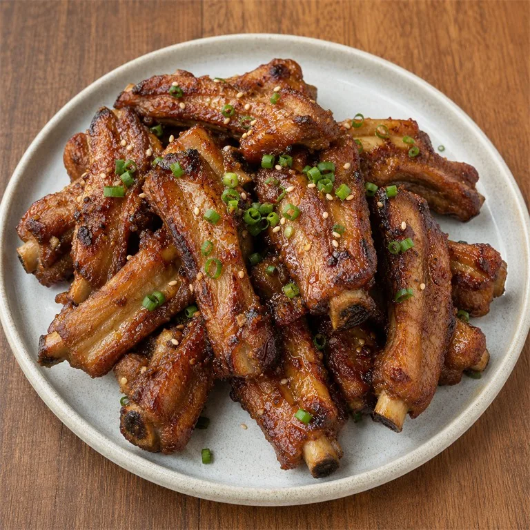 ซี่โครงหมูซอสซีอิ๊ว