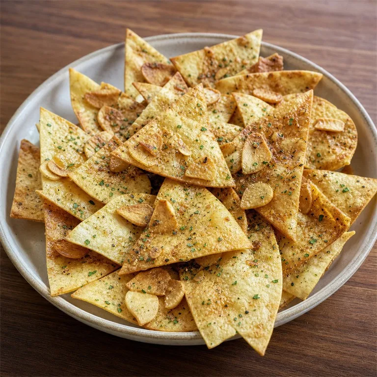 또띠아마늘칩