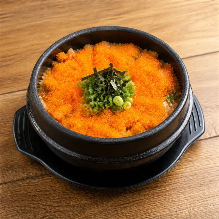 뚝배기날치알