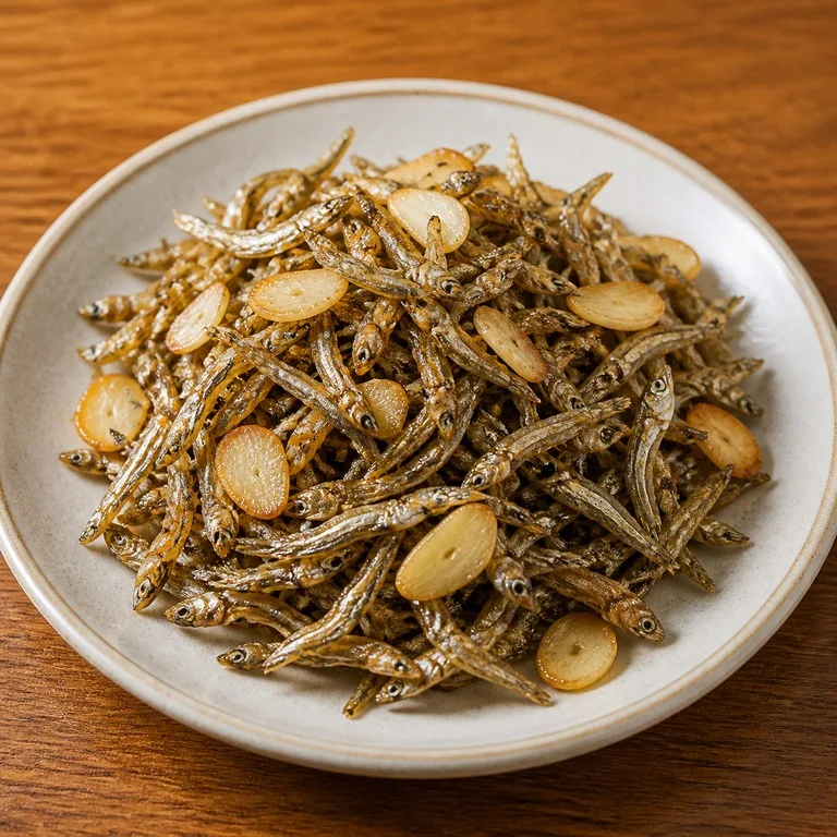 마늘멸치