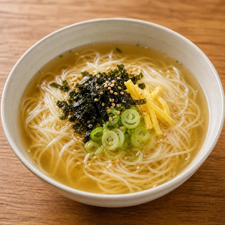 만남의광장멸치국수